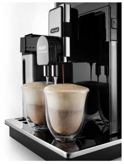 Кофемашина De'Longhi Maestosa EPAM 960.75 GLM, черный/серебристый