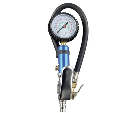 Манометр HF-022A для накачки шин аналоговый (стрелочный)