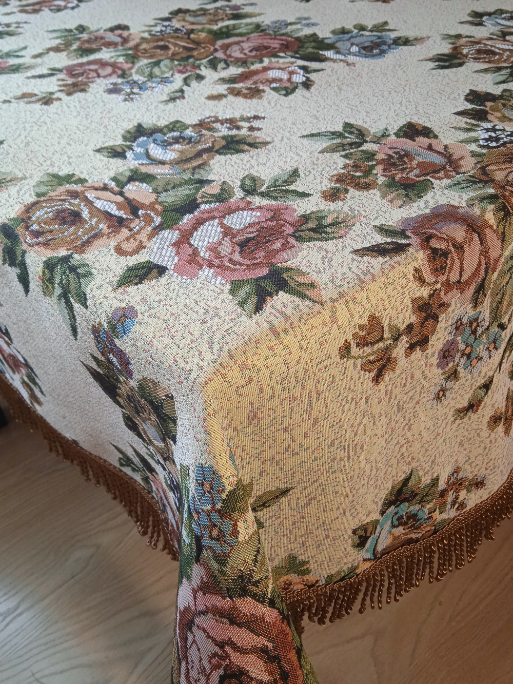 Гобеленовая скатерть Букет 160х200 см