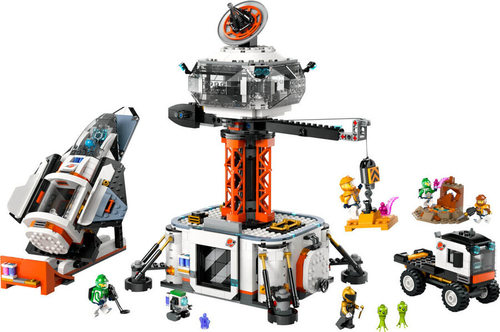 Конструктор LEGO City 60434 Космическая база и ракетная стартовая площадка