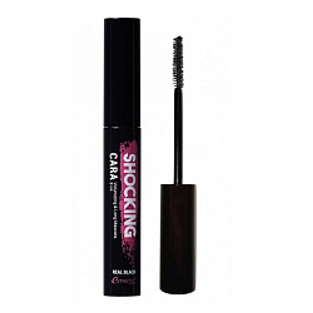 [ESTHETIC HOUSE] Тушь для ресниц ЧЕРНАЯ Shocking Cara Volumizing&Long Mascara (Real Black), 8мл