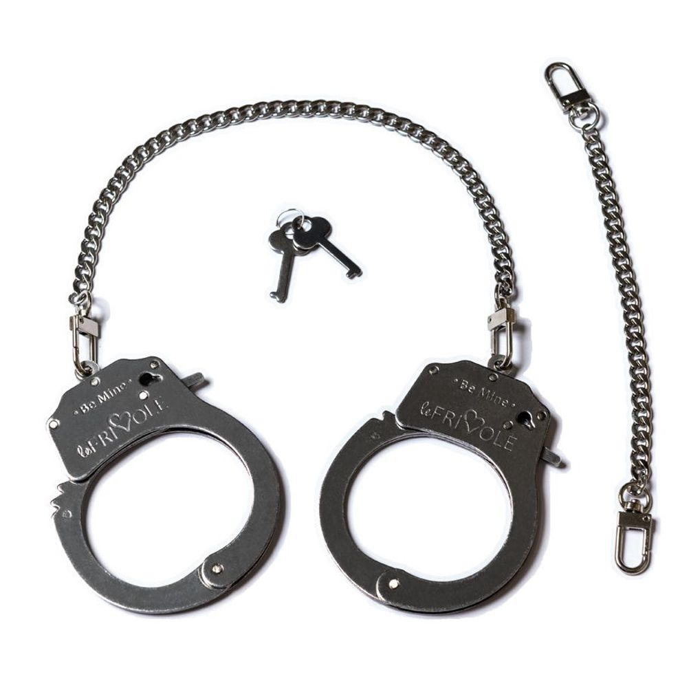 Наручники со сменными цепями стальные