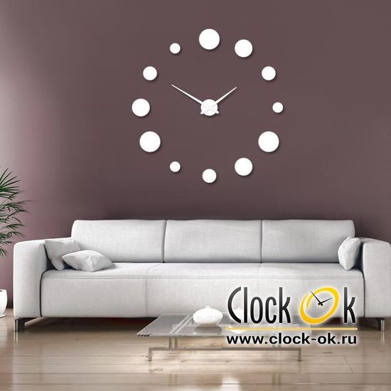 Настенные 3D часы Притягательность