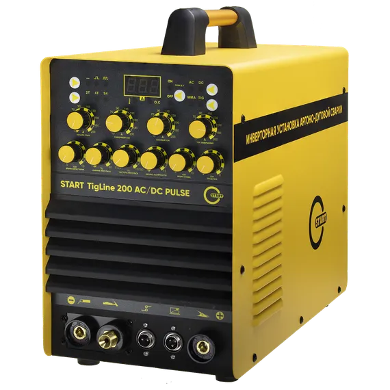 OSA START TigLine 200 AC/DC PULSE Установка аргонодуговой сварки 3ST202AP — полупрофессиональный аргонодуговой сварочный аппарат tig для монтажников, 200 А