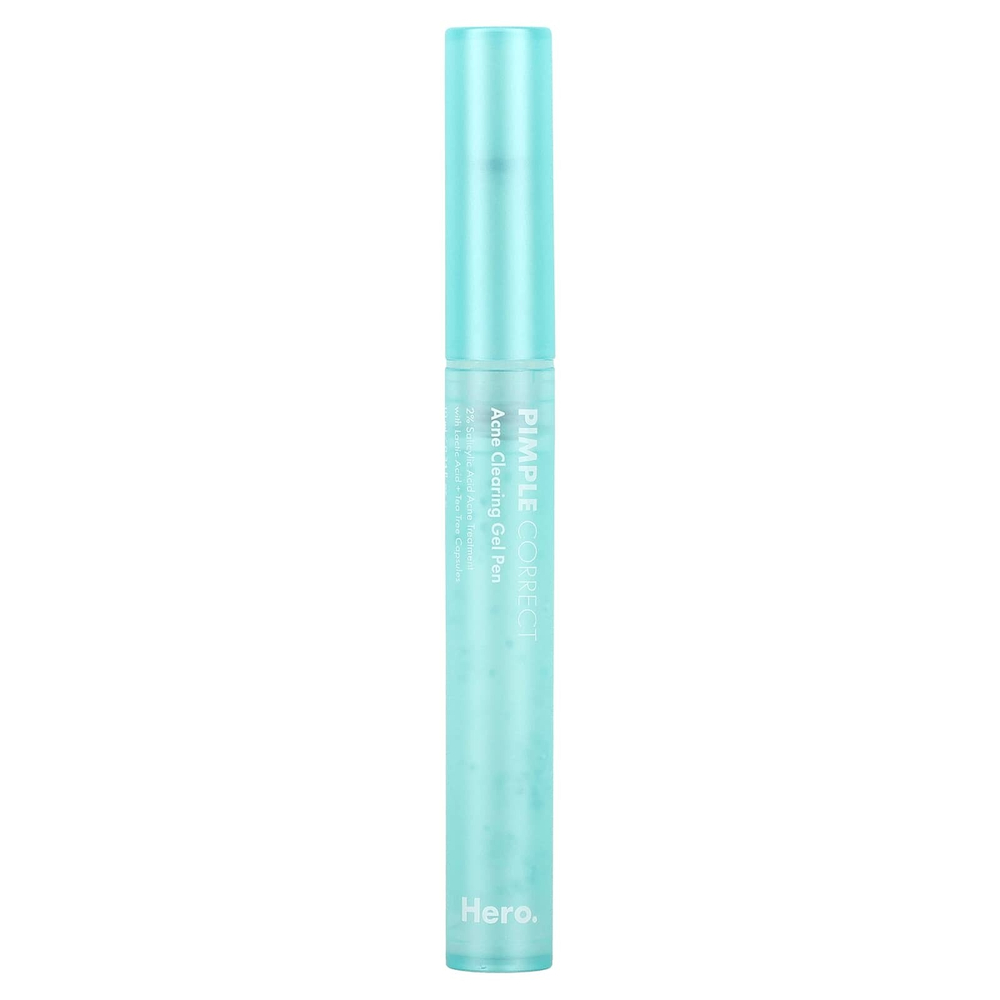 Hero Cosmetics, Pimple Correct, гель-ручка для очищения от акне, 10 мл (0,34 жидк. унц.)