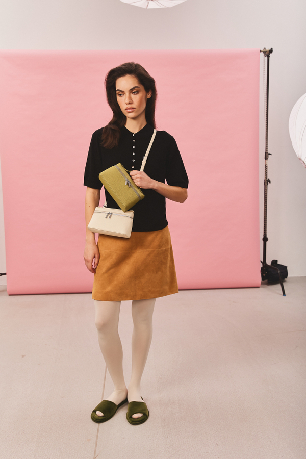 Bag TRIUMPH S NEW milky color