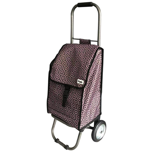 Тележка с сумкой металл.колеса