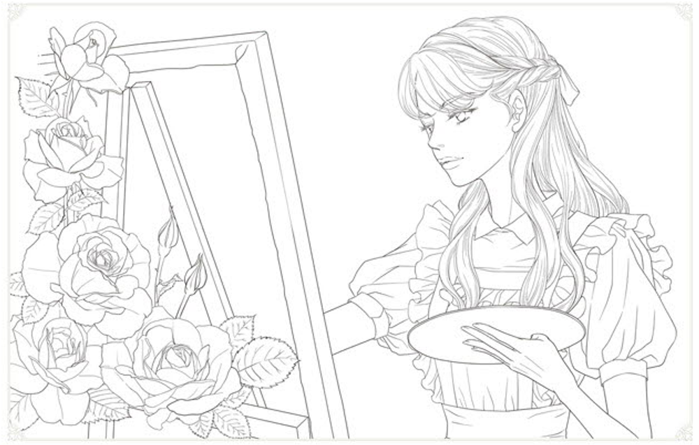 Little Mistresses. Coloring Book