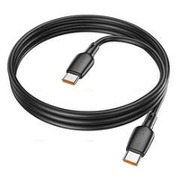 Кабель TypeC - TypeC BOROFONE BX93 60W (черный) 1м