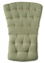 Кресло-качалка пластиковое с подушкой Nardi Folio, антрацит, зеленый