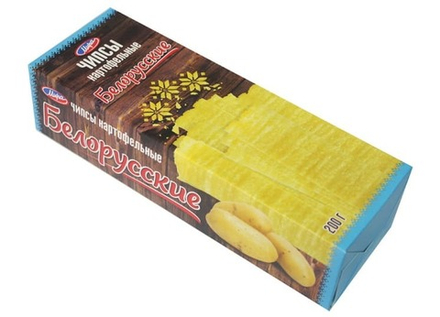 Чипсы "Белорусские" 200г. картофельные Мира