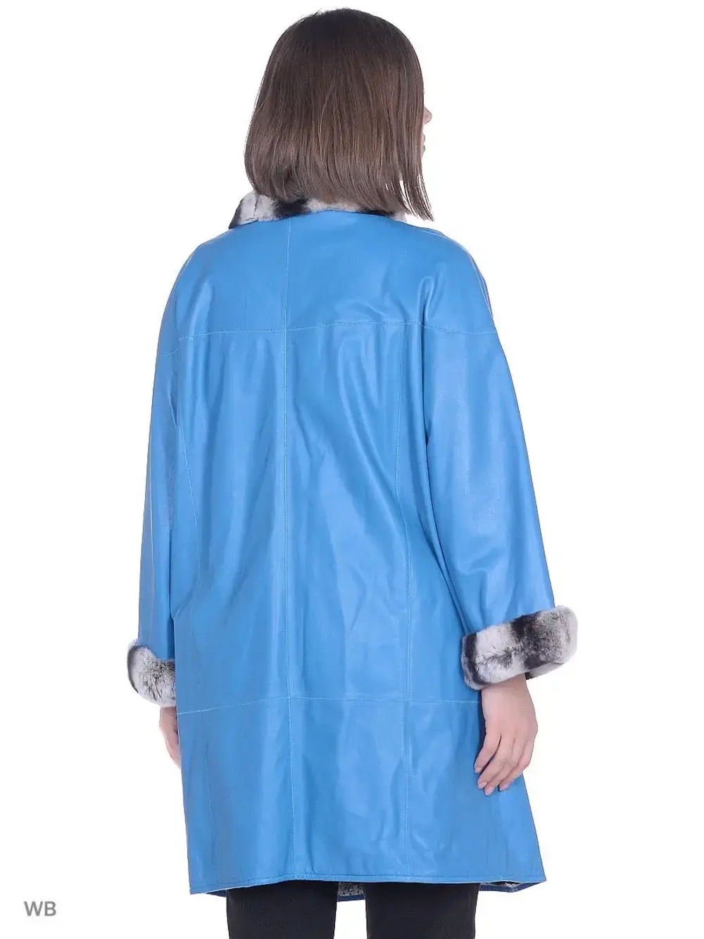 Кожаное пальто