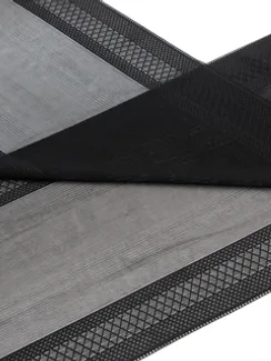 03-217 ОПТ Кружево-сетка 18,5 см, черный 170