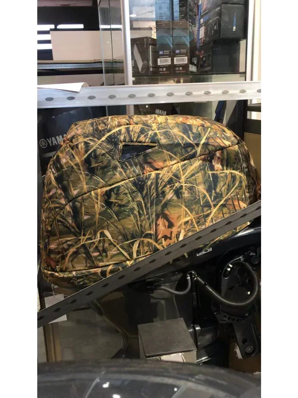 Чехол колпака Yamaha F40 FET камуфляж камыш