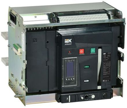 Выключатель автоматический воздушный 4п F 2500А 125кА TY выдвиж. с комплектом аксессуаров ARMAT IEK AR-ACB-4VF-125-2500A-TYCF