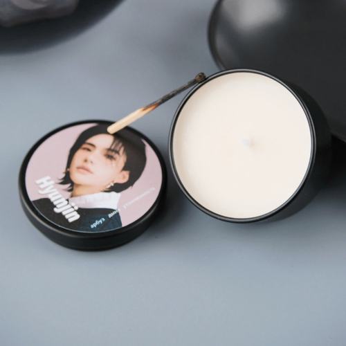 Ароматическая свеча / Горящее сердце / STRAY KIDS / Hyunjin (50 мл)