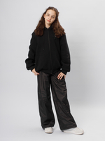 Брюки утепленные черные