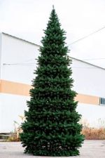 Уличная елка каркасная "Евро-2" (пвх) 17 м