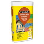 Штукатурка декоративная Weber Vetonit Короед, белая, 2,0 мм, 25 кг