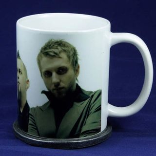 Кружка Three Days Grace фото группы на белом фоне (225)