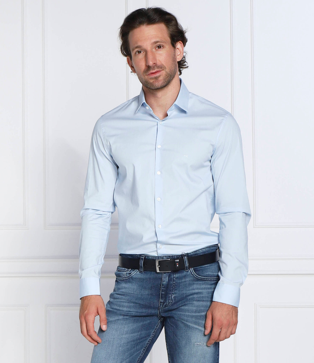 рубашка Calvin Klein - голубой(K10K108229)