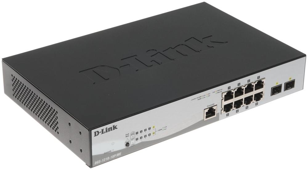 Коммутатор D-link DGS-1210-10P/ME/B1A