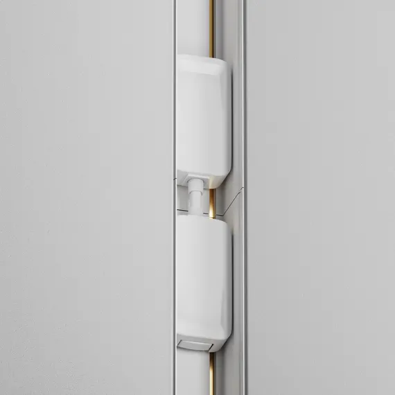 Коннектор питания прямой Radity встраиваемый белый Technical tra084c-w-12