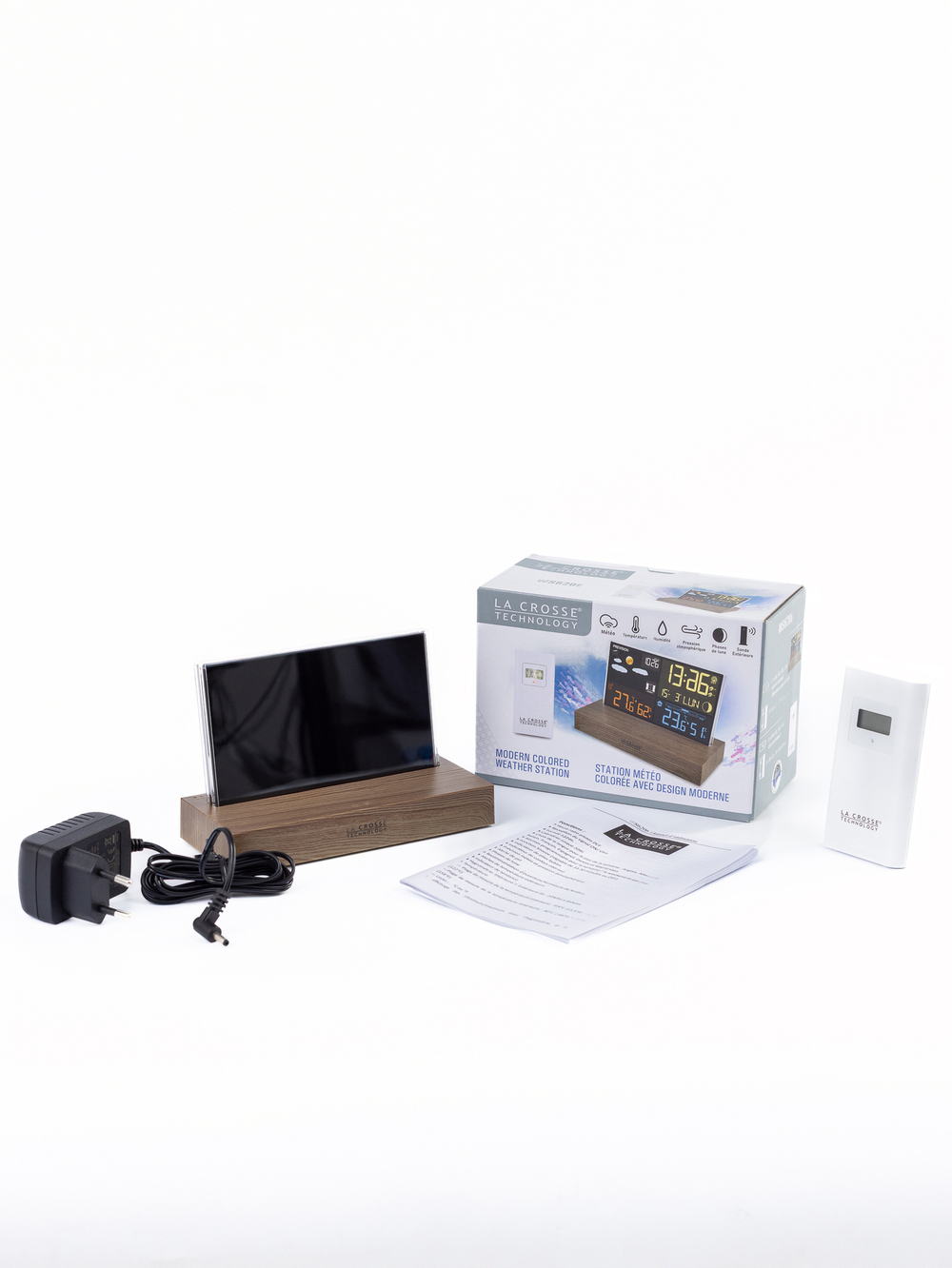 Погодная станция  LA CROSSE WS6206, цветная, с подставкой "под дерево"