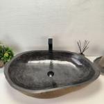 Раковина из речного камня RS-63641 (87*50*17) 0125