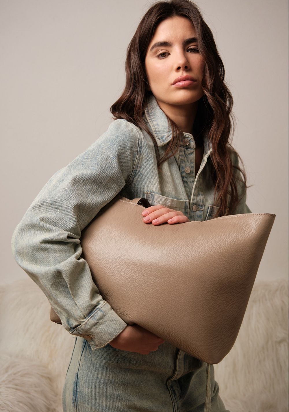 Сумка Schatz 40612 беж.латте