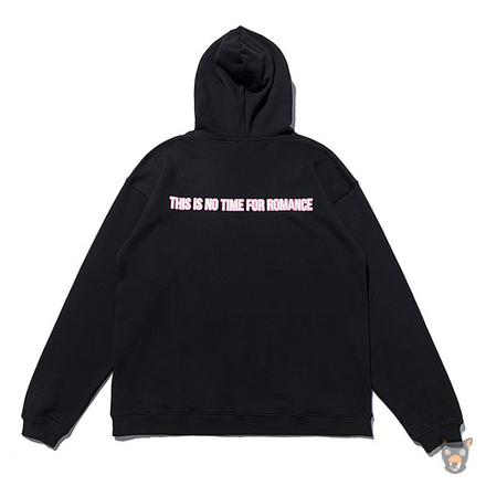 Худи Vetements "This is no time for romance"