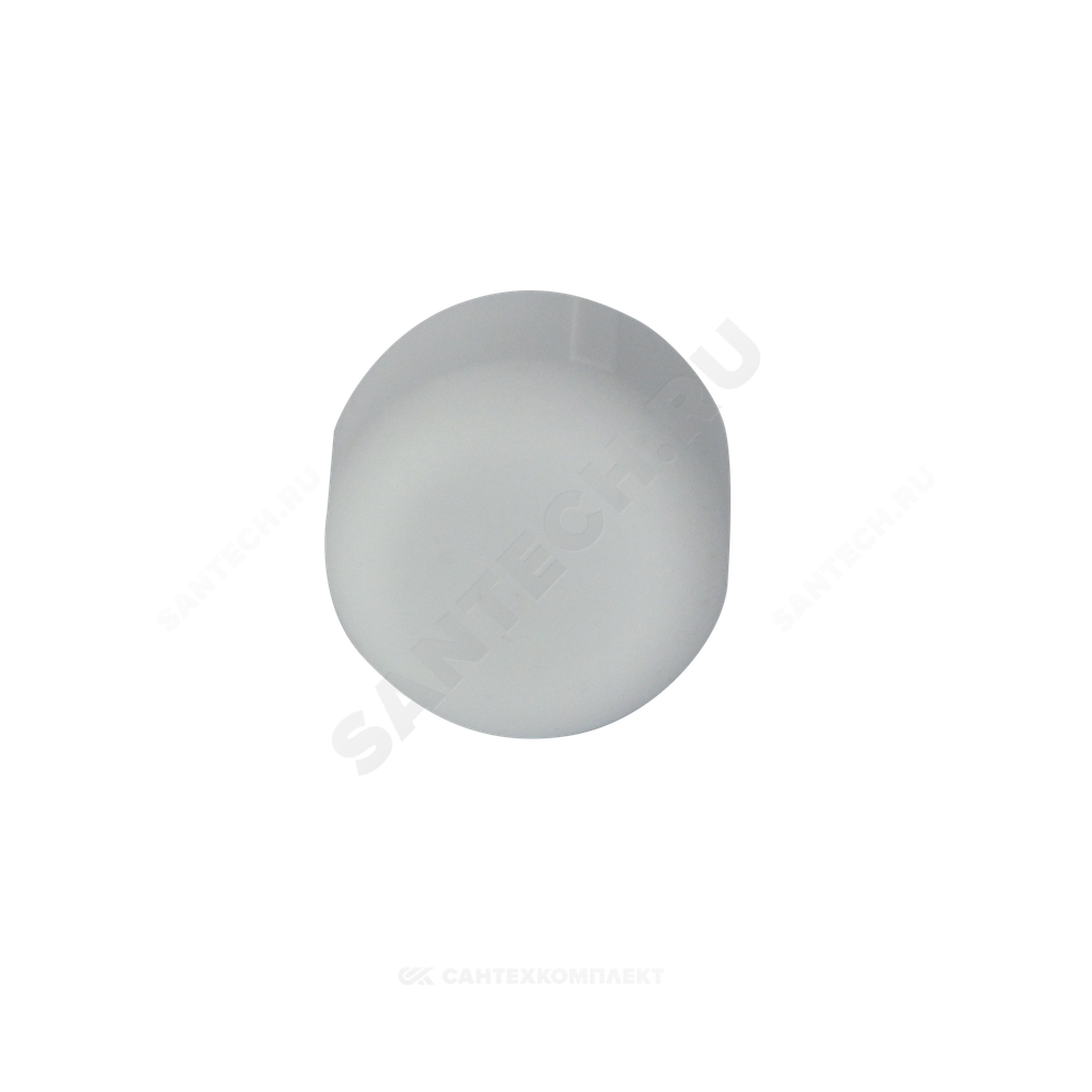 Заглушка (пробка) PP-R белая Дн 110 внутренняя пайка VALFEX 10162110