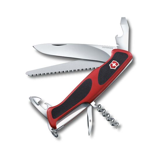 Складной нож Victorinox 0.9563.C RangerGrip 55 c клинком из стали X55CrMo14, рукоять полиамид (PA)