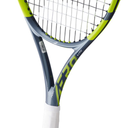 Теннисная ракетка Babolat Pure Aero Lite Gen-9 - metallic dark forest/yellow + струны