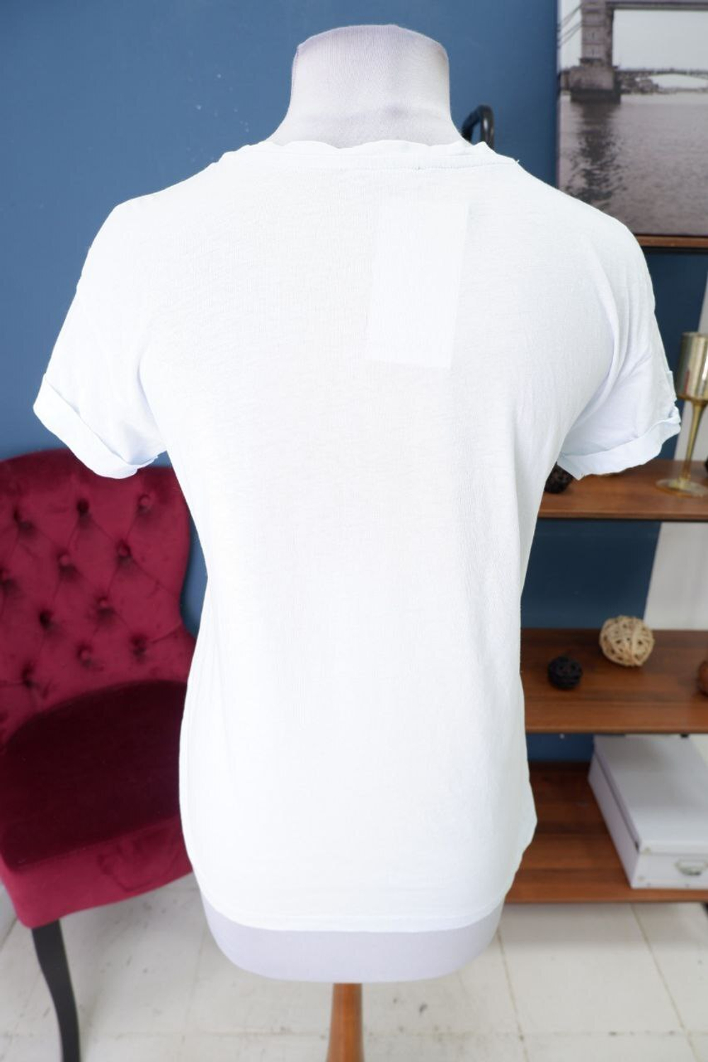 Футболка Ostin с принтом 46 размер