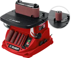 Станок шлифовальный осциляционный шпиндельно-ленточный ЗУБР СШО-650Л