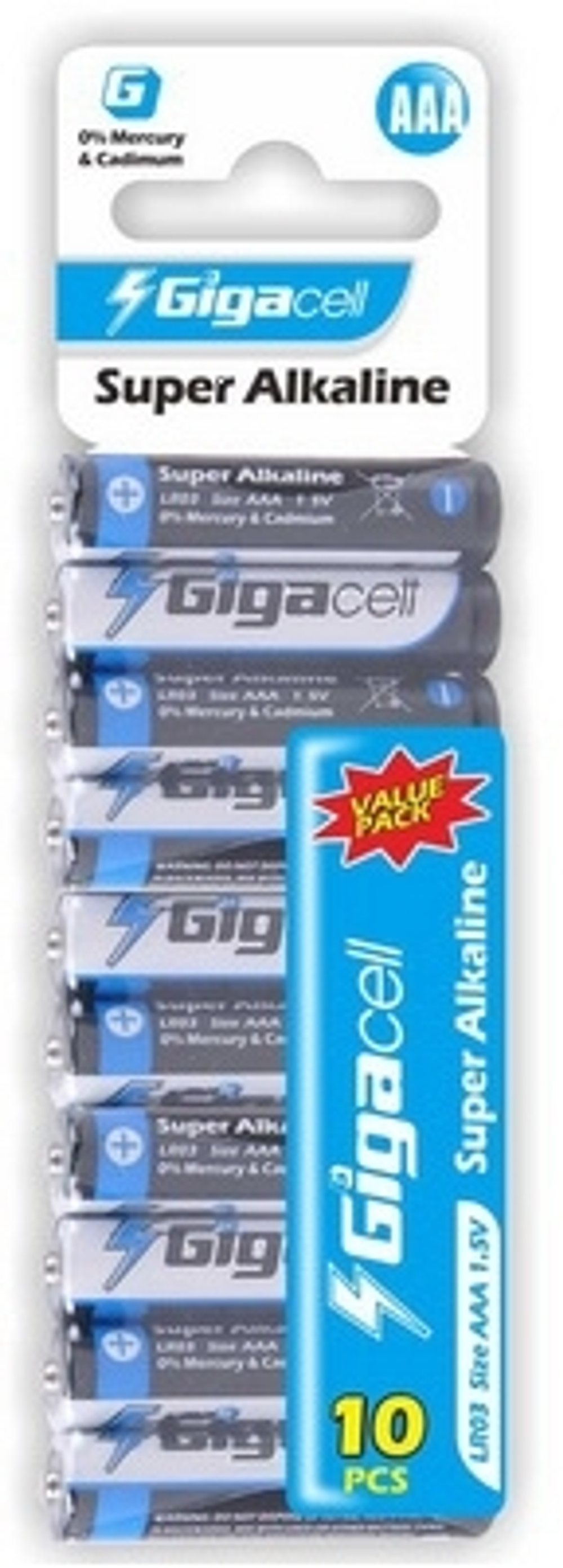 Батарейка Gigacell LR03-10 (10шт)