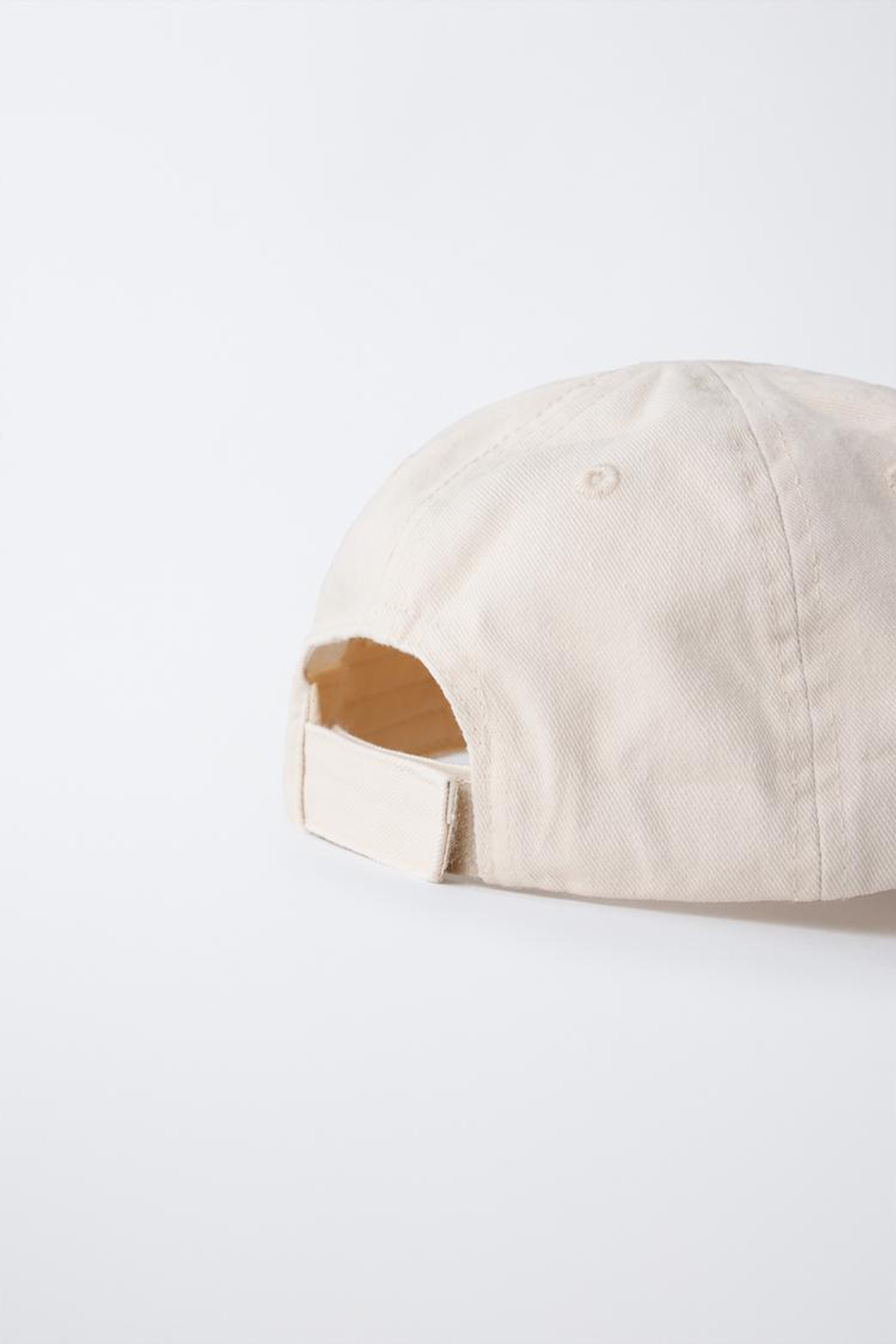 ZARA КЕПКА VARSITY С ВЫШИВКОЙ, ПЕСОЧНЫЙ