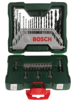 Набор бит и свёрл BOSCH X-Line 103543186147, кейс, 33 элемента, 1/4", 2-8 мм