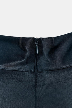 ZARA КОМБИНИРОВАННОЕ МИНИ-ПЛАТЬЕ С КРУЖЕВОМ, МОРСКОЙ СИНИЙ