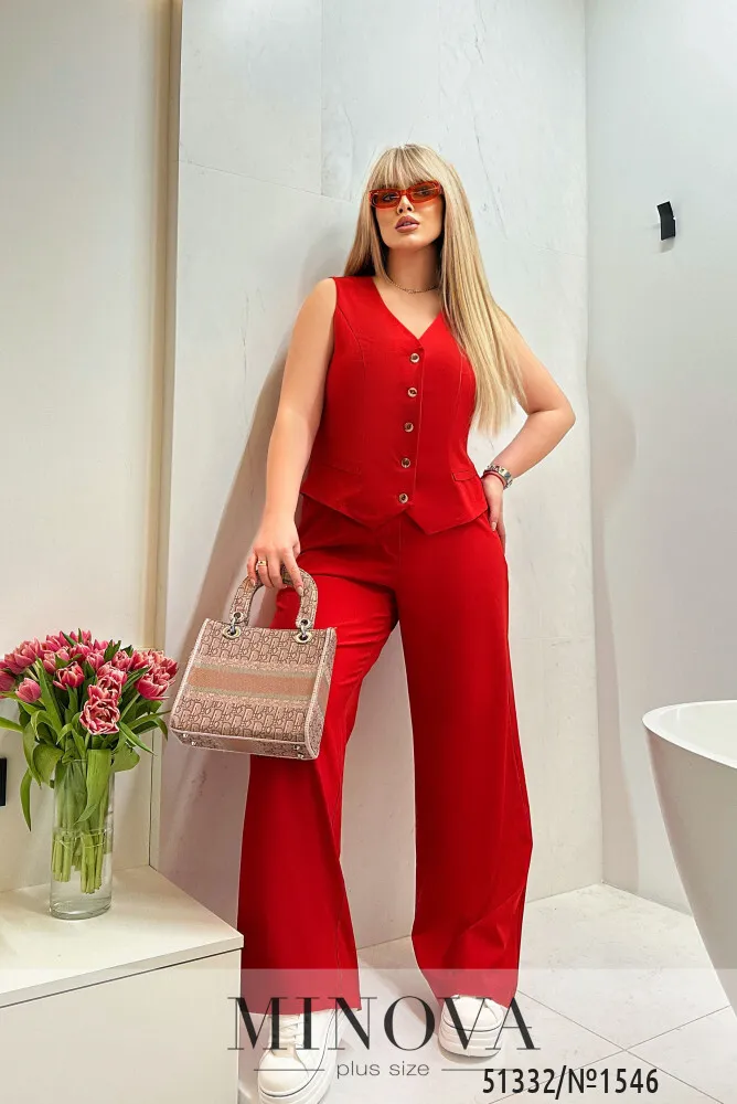 Костюм 1546-красный Minova