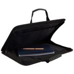 Портфель Канцбург 1отд, Луга, ткань, на молнии, серый