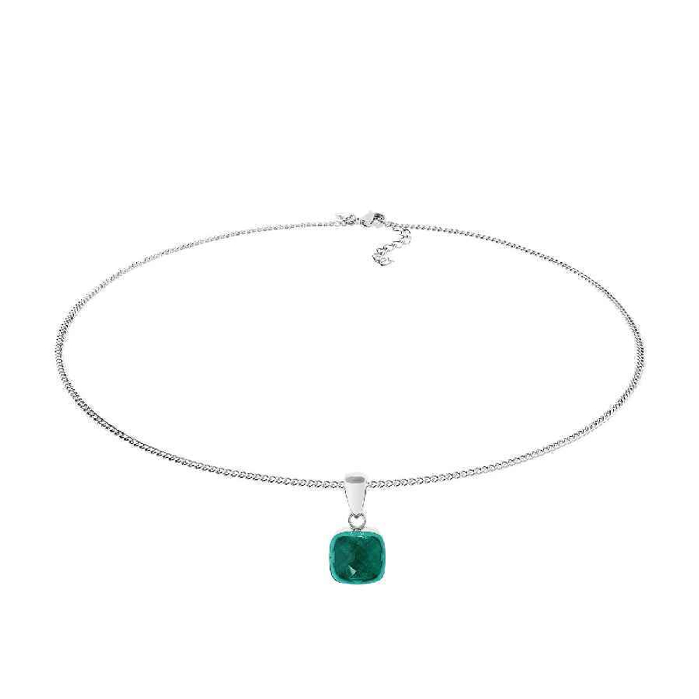 Колье Qudo Firenze emerald 400093.1 G/S