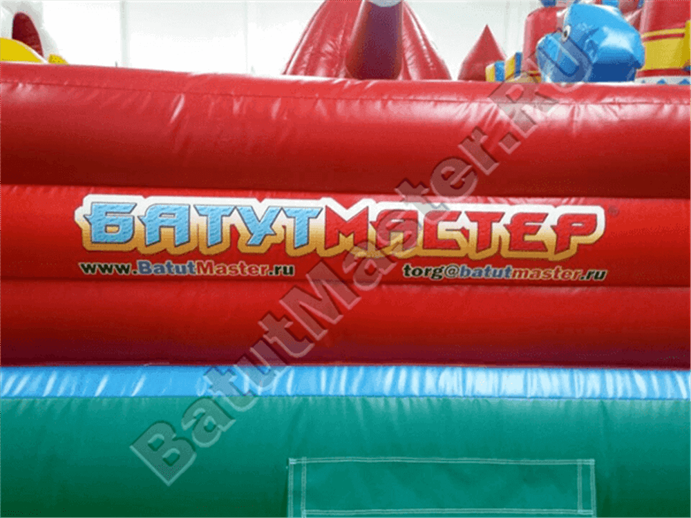 Коммерческий надувной батут "Страна клоунов"