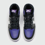 Кроссовки Air Jordan 1 High Purple Black / White