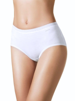 Набор из 2 завышенных plus size трусиков-слип Esencial (Размер: XXL) (Цвет: белый)