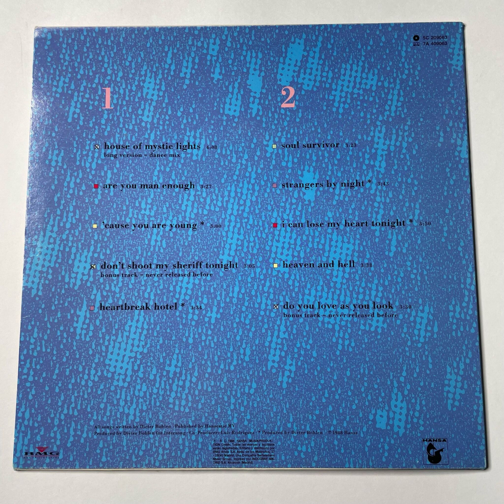 Винтажная виниловая пластинка LP C.C. Catch Diamonds Her Greatest Hits (Испания 1988) Heartbreak Hotel