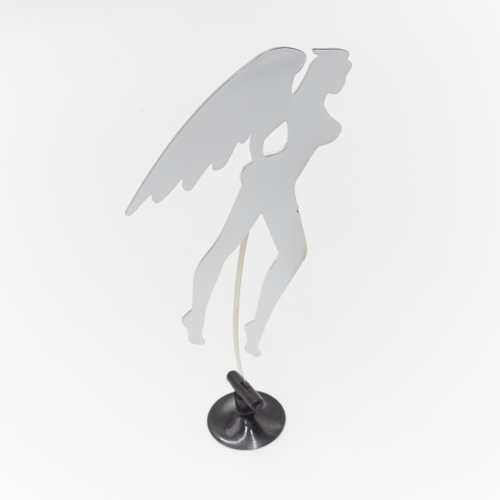 Женщина на торпеду металлическая "Ангел"