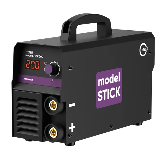 OSA START modelSTICK 200 НАКС Сварочный инвертор 1W200KCN — полупрофессиональный инверторный сварочный аппарат для монтажников, 200 А