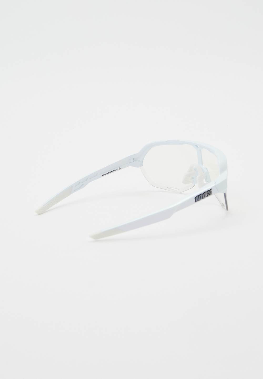 Спортивные очки 100% S2 - Bastille LE - Pearl White Glitter - Blue Mirror Photochromic
